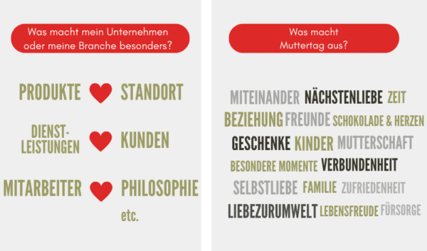 Verbinde den Muttertag mit deinem Unternehmen