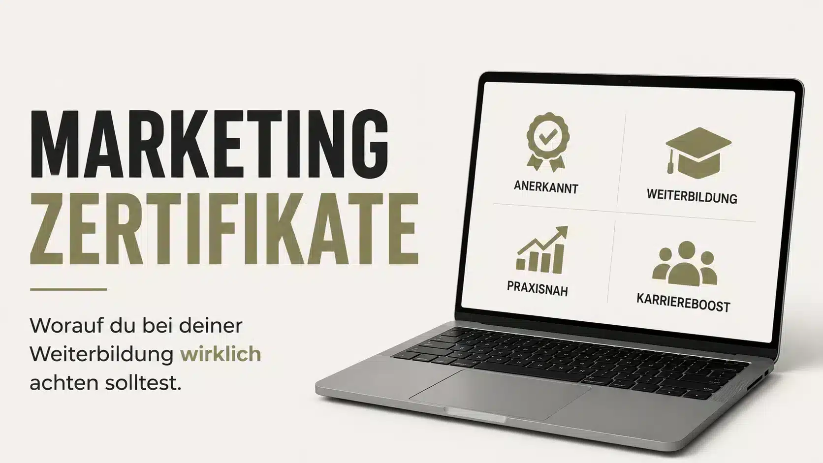 Marketing-Zertifikate in Österreich im Vergleich